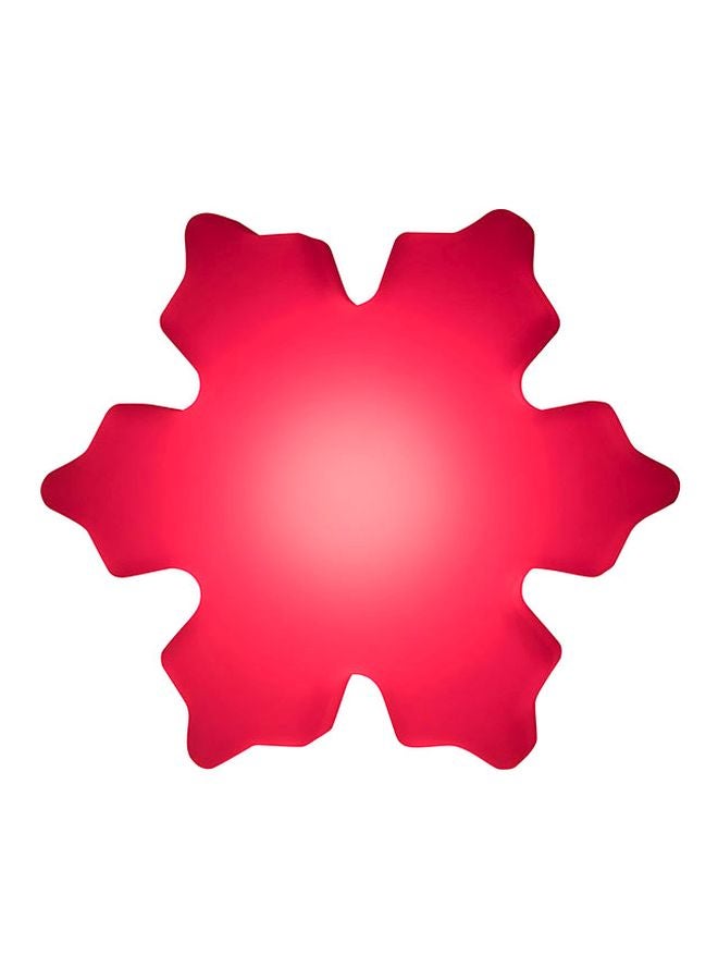 GLOW LIFE Snowflake Shaped LED Light Multicolour 60x18cm