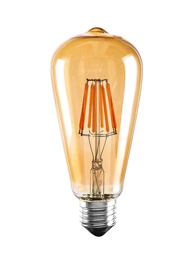GLOW LIFE Amber Glass Bulbs Silver/Brown/Red 
