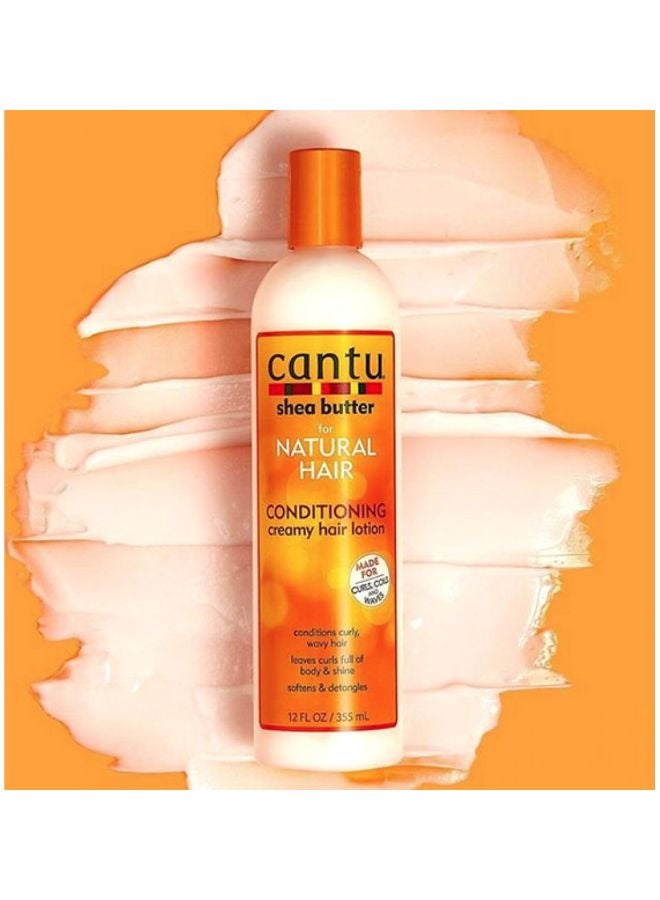 Cantu Natural Hair Conditioning Creamy Hair Lotion 355ml  - Image 3