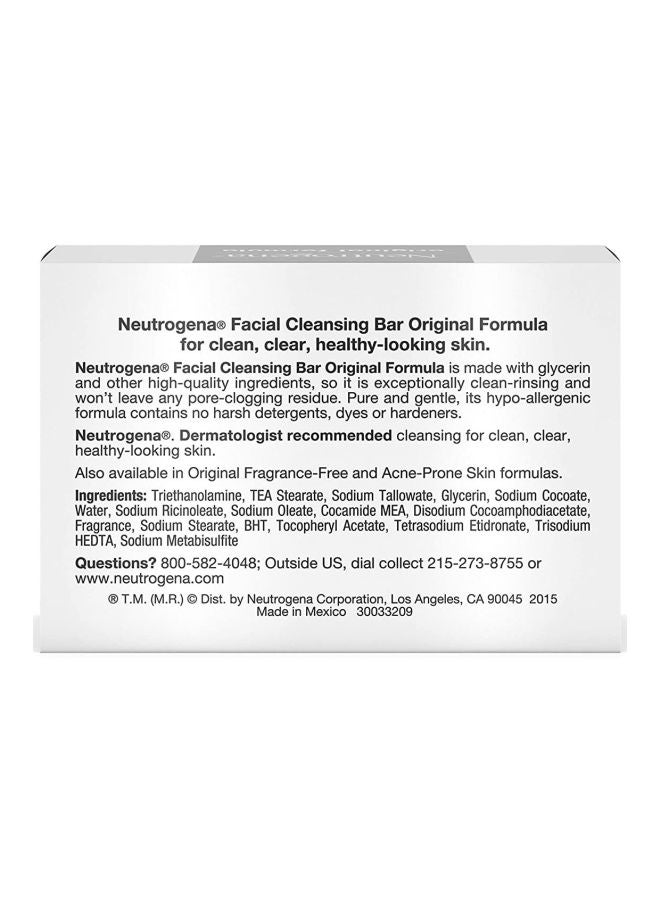 Neutrogena 2-Piece Original Formula The Transparent Facial Bar Transparent  - Image 3