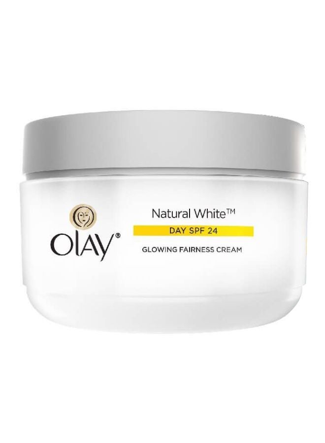 كريم نهاري ناتشرال وايت بعامل حماية من أشعة الشمس SPF 24 100جرام  - Image 1