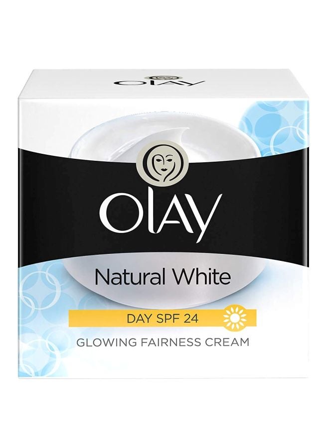 كريم نهاري ناتشرال وايت بعامل حماية من أشعة الشمس SPF 24 100جرام  - Image 2