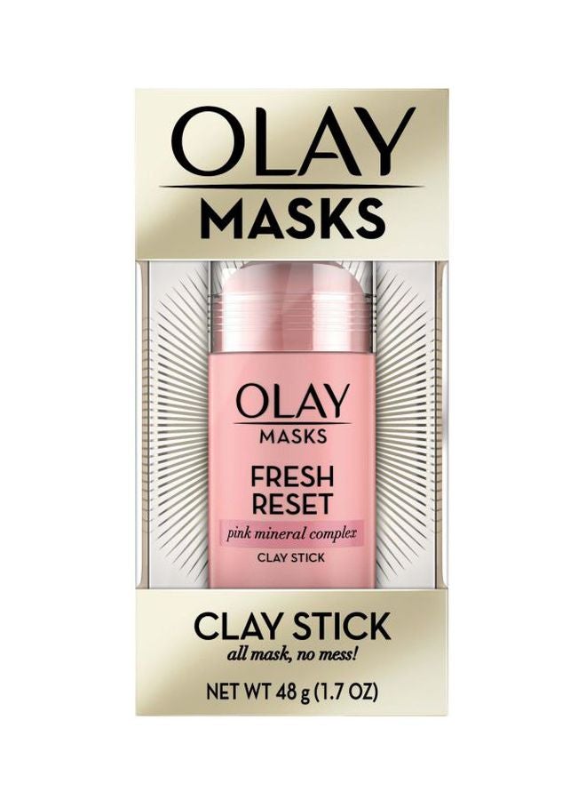 Olay Clay Fresh Reset Mask Stick Pink  - Image 2