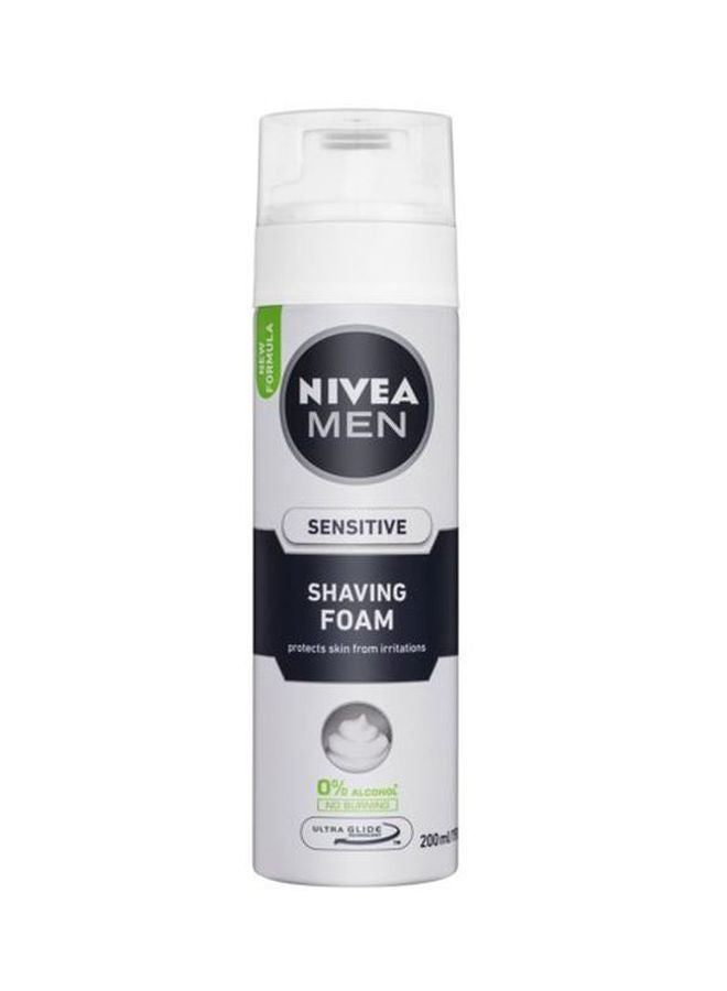 Nivea - Sensitive Shaving Foam 200ml - Image 1