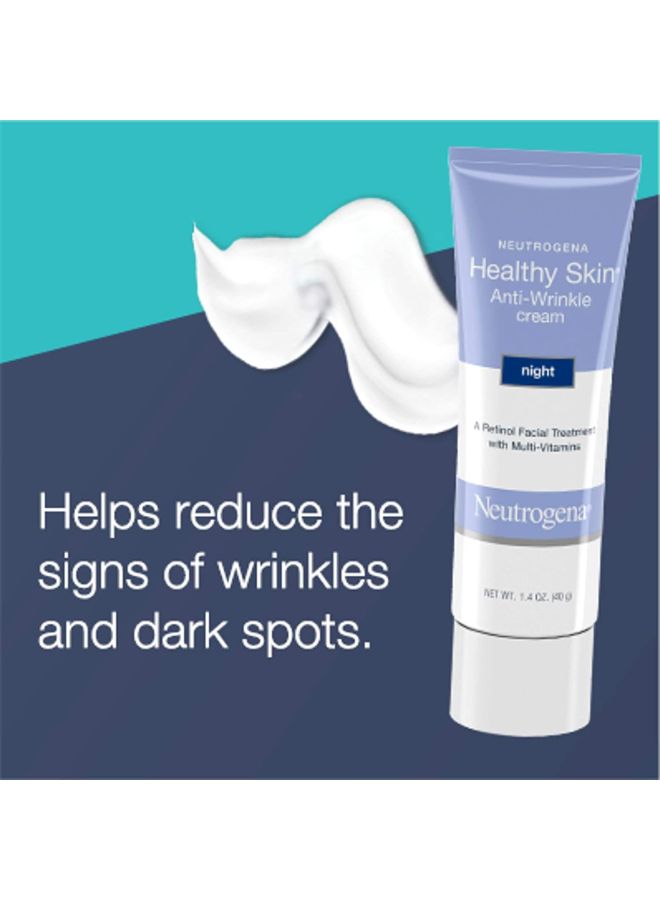 Neutrogena - Healthy Skin Anti Wrinkle Cream Night 1.40 Oz 1.4ounce - Image 1