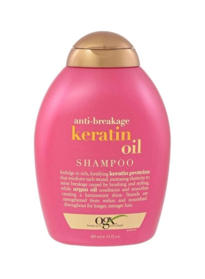 Ogx Anti-Breakage Keratin Oil Shampoo 385ml - Image 1