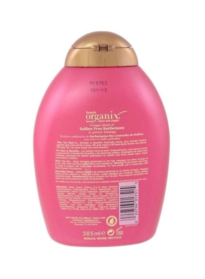 Ogx Anti-Breakage Keratin Oil Shampoo 385ml - Image 2