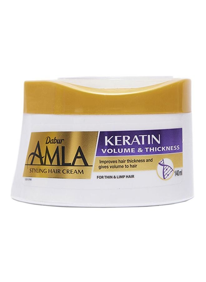 Dabur - Keratin Volume And Thickness Styling Hair Cream 140ml - Image 1