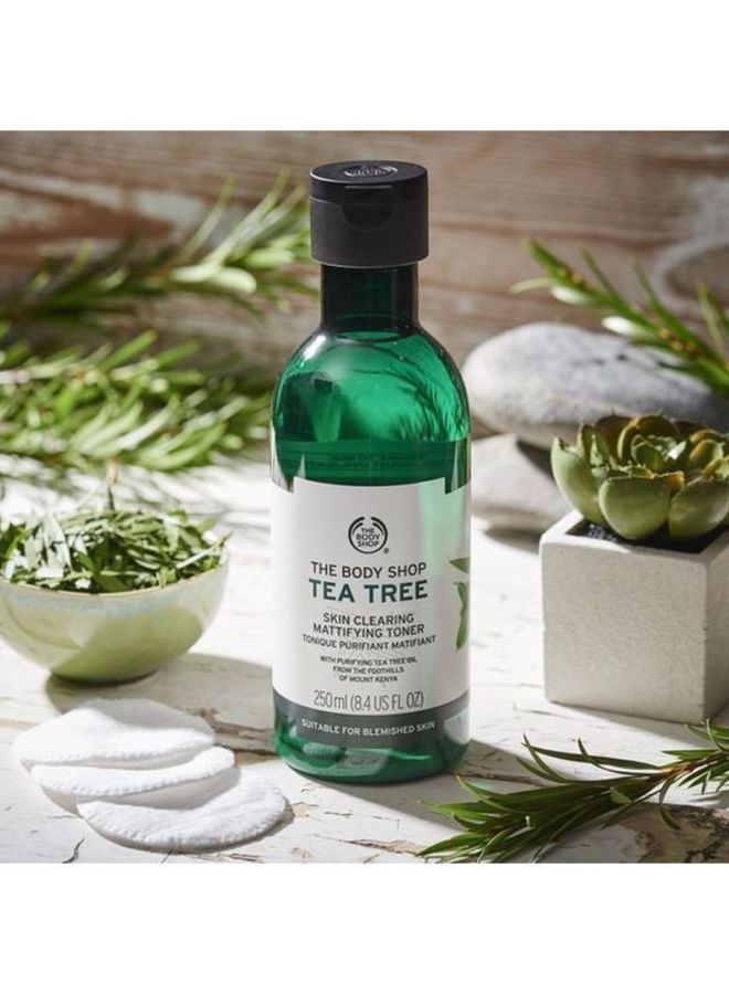 THE BODY SHOP - Tea Tree Skin Clearing Mattifying Facial Toner 250ml - Image 1