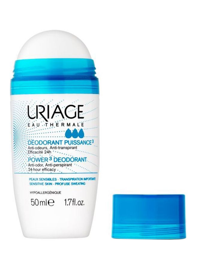 Uriage Deodorant Tri-Actif Roll-On 50ml  - Image 1