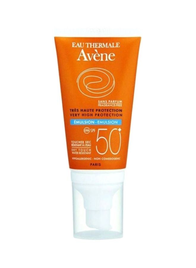 Avene High Protection Emulsion Sunscreen SPF50+ 50ml - Image 1