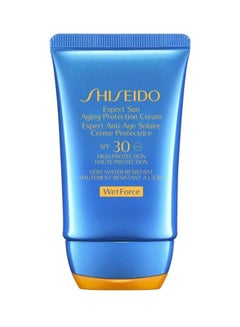 Shiseido Wet Force Expert Sun Aging Protection Cream SPF30 50ml  - Image 1