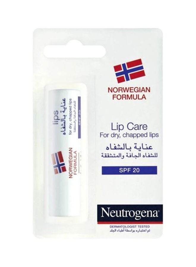 نيوتروجينا مرطب العناية بالشفاه بالتركيبة النرويجية بعامل حماية من الشمس 20 - Image 3