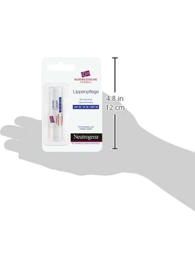 نيوتروجينا مرطب العناية بالشفاه بالتركيبة النرويجية بعامل حماية من الشمس 20 - Image 5