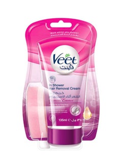 Veet Skin Shower Hair Removal Cream 135ml  - Image 1