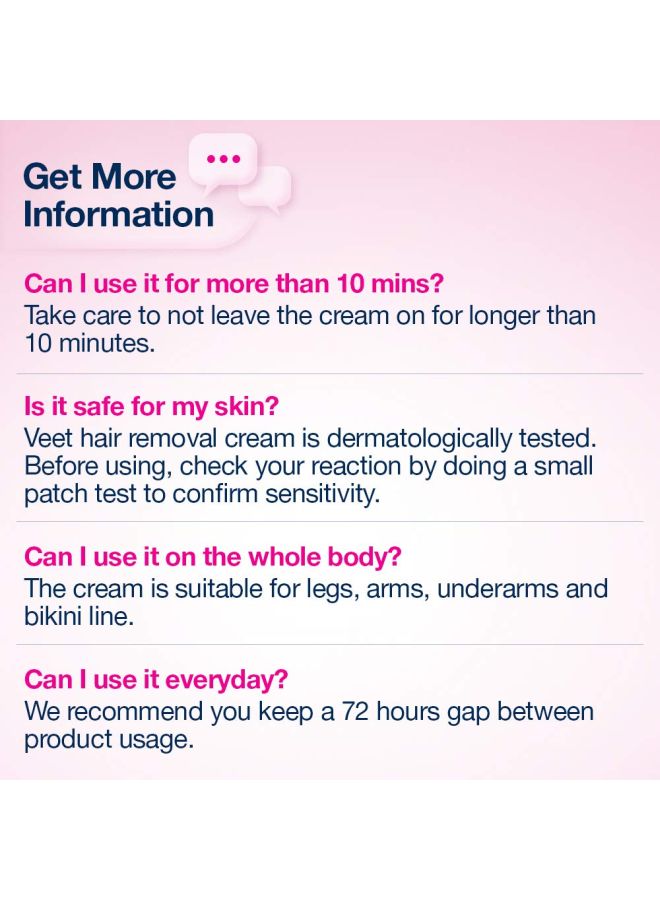Veet Hair Removal Cream 100ml - Image 4