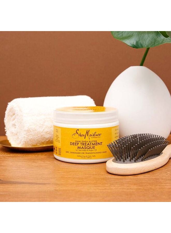SheaMoisture Organic Raw Shea Butter Deep Treatment Hair Masque 453grams - Image 3