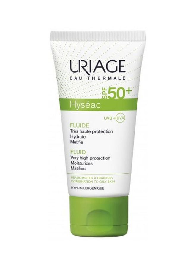 Uriage Hyseac Fluid SPF50+ 50ml - Image 1