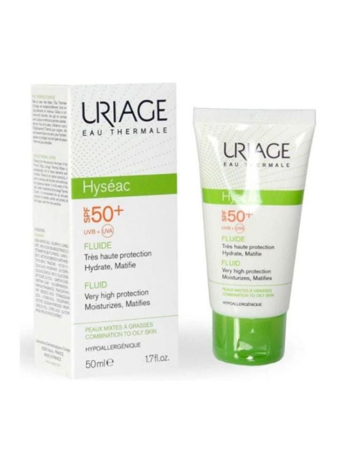 Uriage Hyseac Fluid SPF50+ 50ml - Image 2