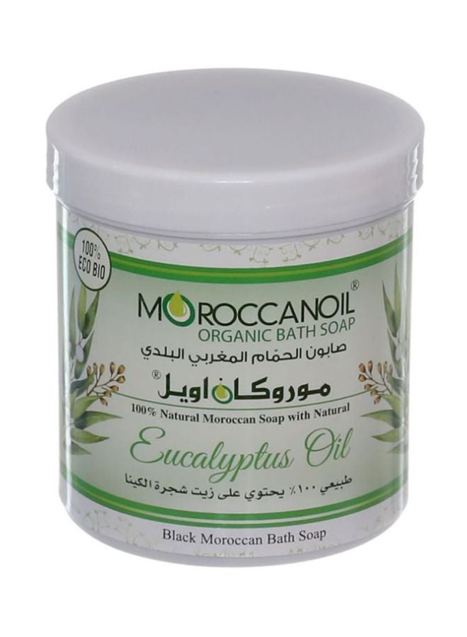 موروكان أويل صابون حمام عضوي مع زيت الأوكالبتوس 250جرام