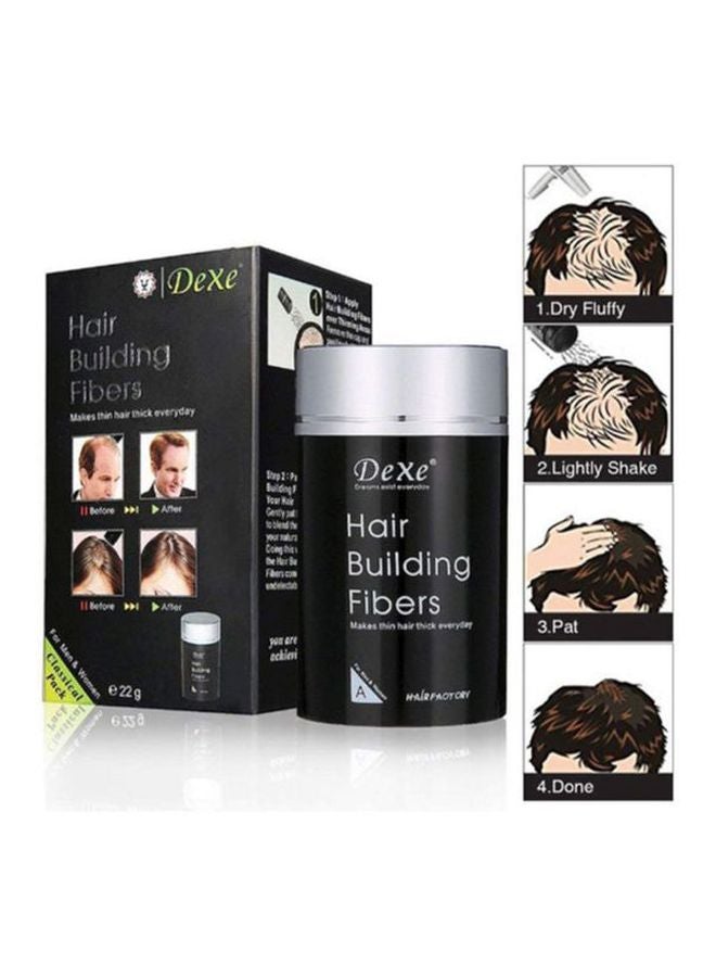 Dexe - Hair Building Fibers Black 22grams - Image 1