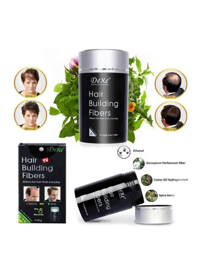 Dexe - Hair Building Fibers Black 22grams - Image 1