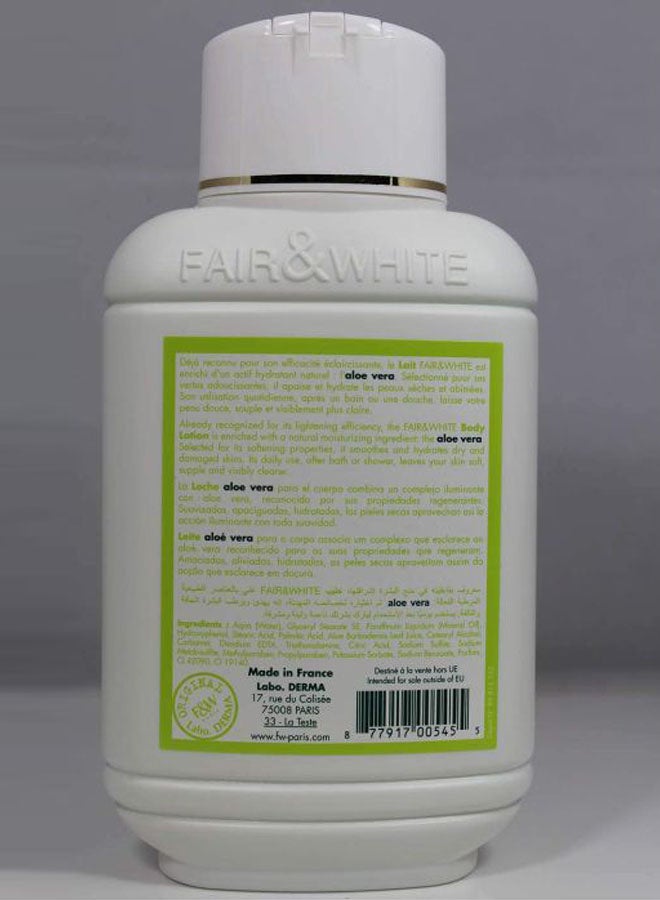 Fair and White Original Aloe Vera Moisturizing Lotion 500ml - Image 2