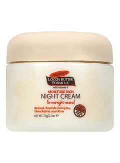 PALMER'S Pack Of 2 Cocoa Butter Formula Moisture Rich Night Cream 2x75grams  - Image 1