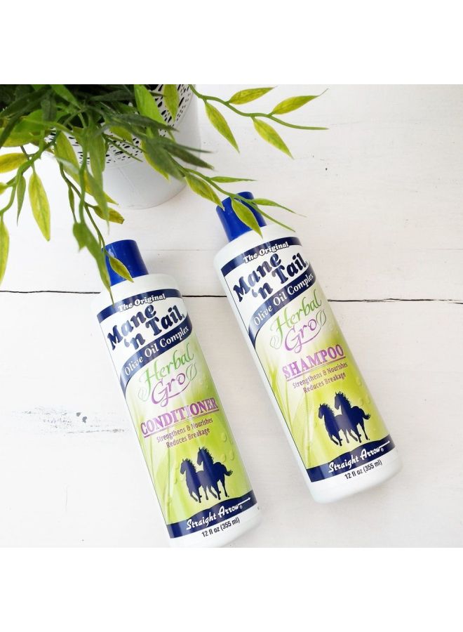 Mane 'n Tail Pack Of 2 Herbal-Gro Shampoo And Conditioner Set 710ml - Image 5