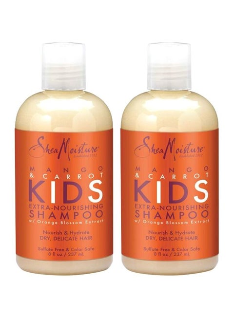 2-Piece Mango And Carrot Extra-Nourishing Shampoo Set