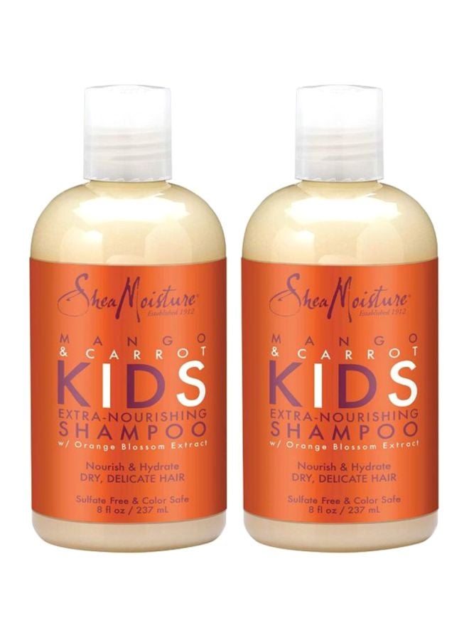 SheaMoisture - 2-Piece Mango And Carrot Extra-Nourishing Shampoo Set - Image 1