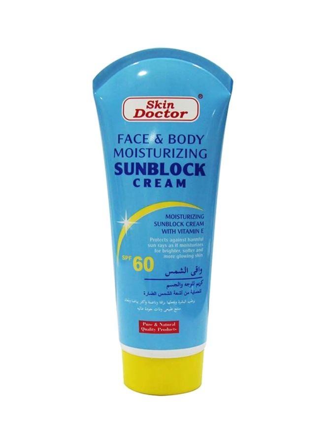 Body And Face Sunblock Cream SPF 60 170grams
