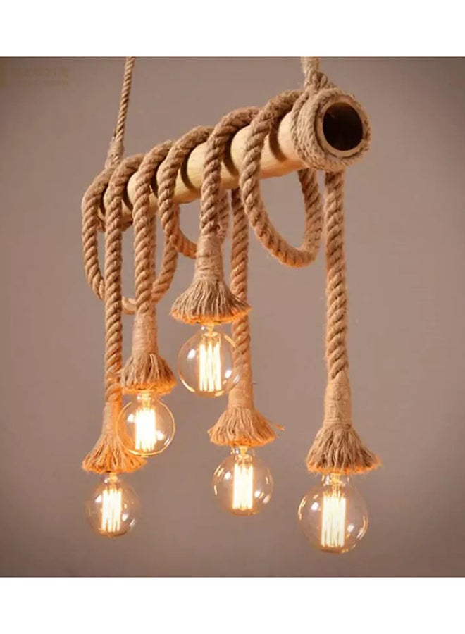 مصباح LED للتعليق على الحائط بني / شفاف - Image 3