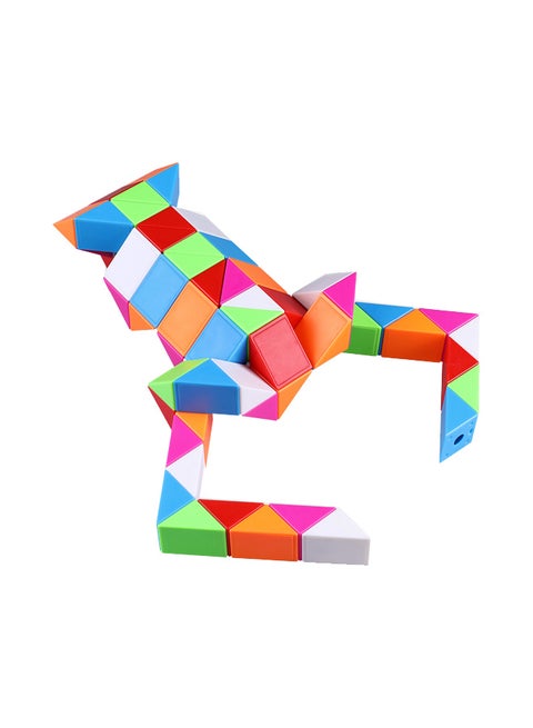 72-Magic Snake Toys Fidget Snake Cube Twist Bulk Puzzle Sensory Toys Puzzle Cube Brain Teaser