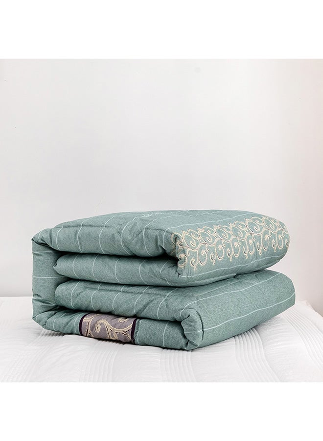 RISHAHOME Green Spring Single Size Comforter Microfiber Multicolour  - Image 3