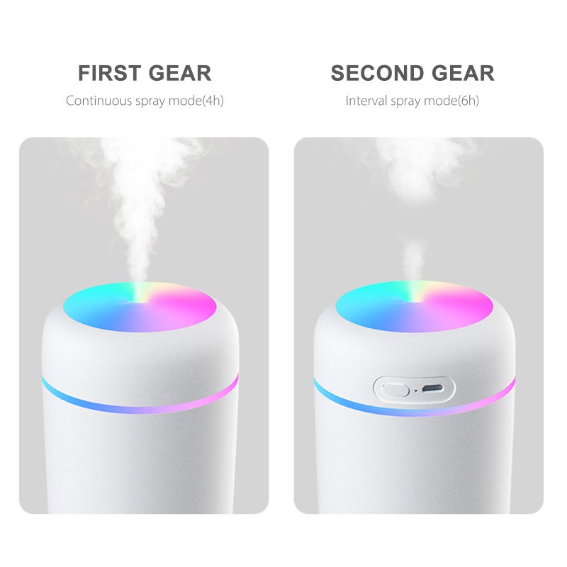 300ml LED Mist Humidifier Black