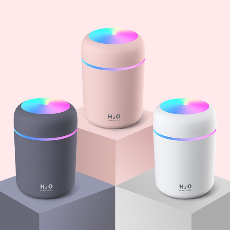 300ml LED Mist Humidifier Black