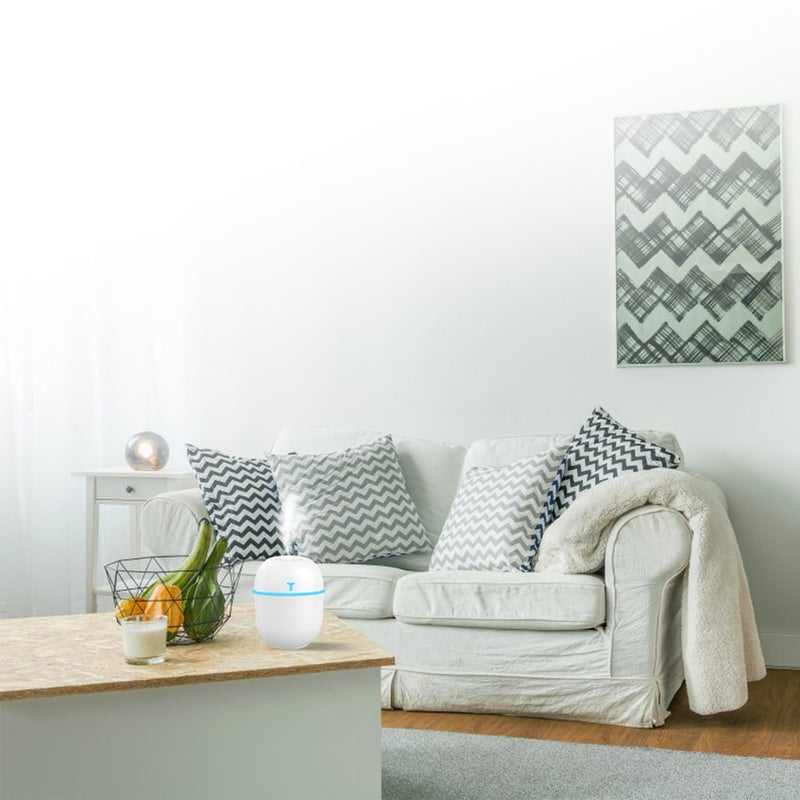 220ml Colourful LED Light Mist Essential Oil Diffuser Green - Image 4