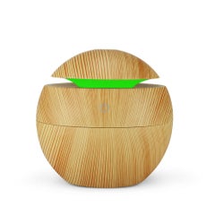 ماركة غير محددة موزع زيوت عطرية للعلاج العطري يعمل عن طريق منفذ USB وبسعة 130 مل البني الفاتح  - Image 2