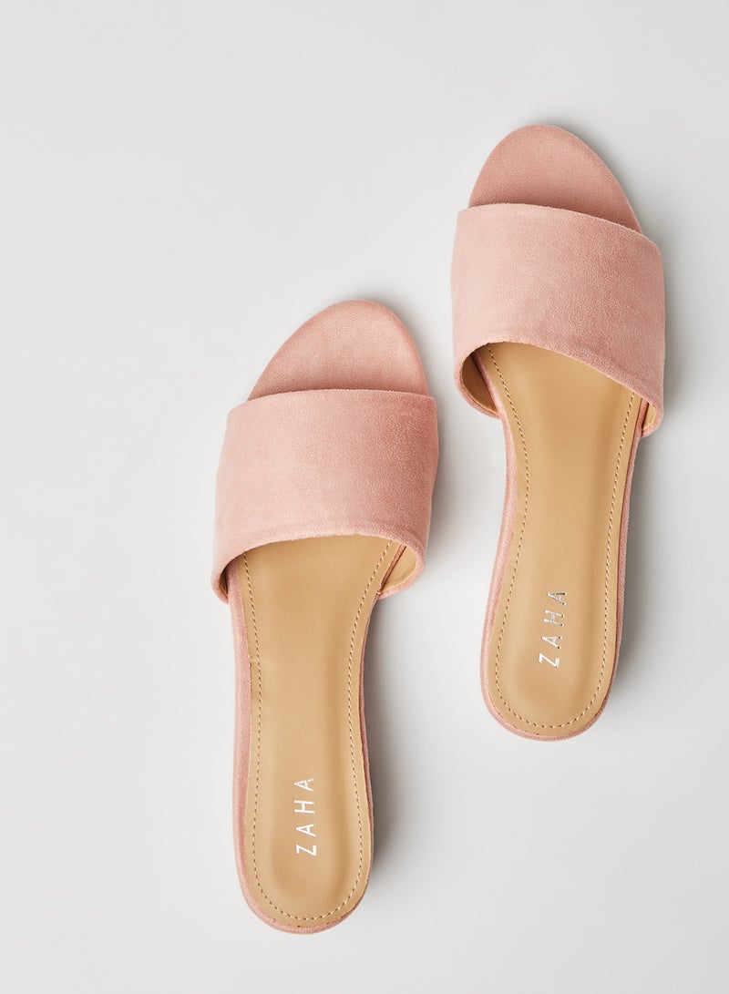 ZAHA Dyed Slip On Dress Sandals Pink  - Image 2