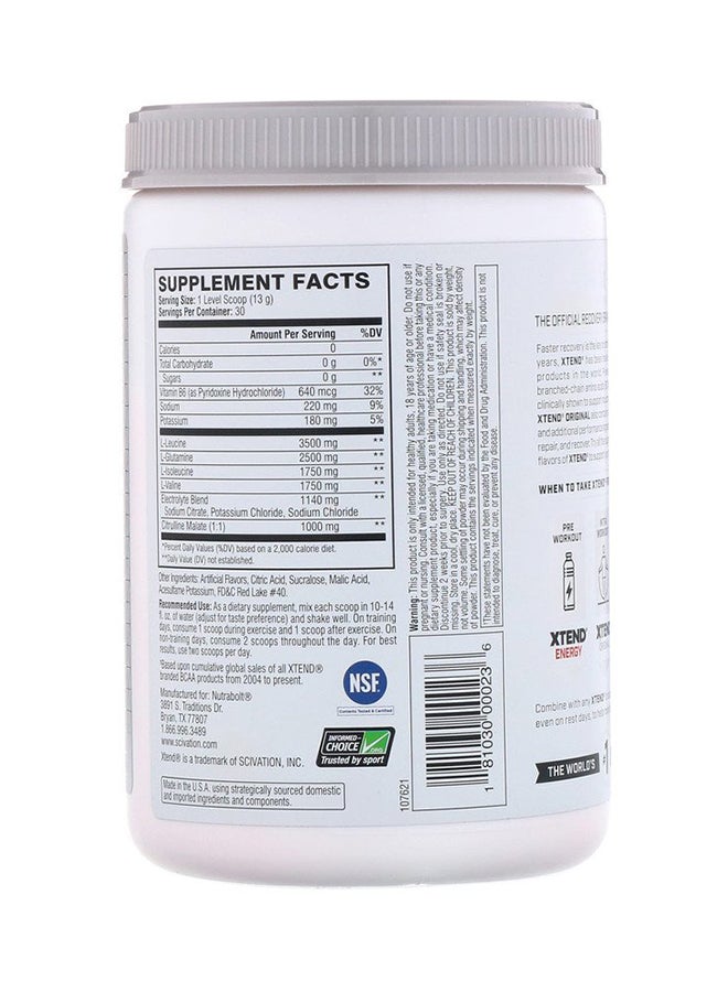 اسكتيند - إكستند BCAA بالبطيخ - 30 حصة - 375 جم - Image 1
