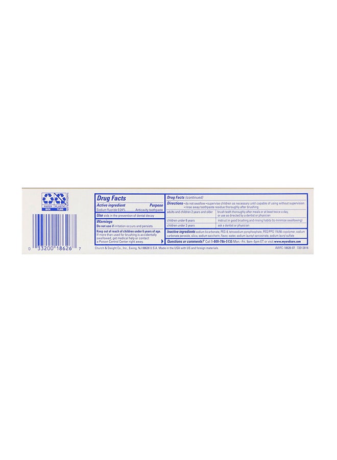Arm & Hammer - Advance White Stain Defence Toothpaste - Image 1