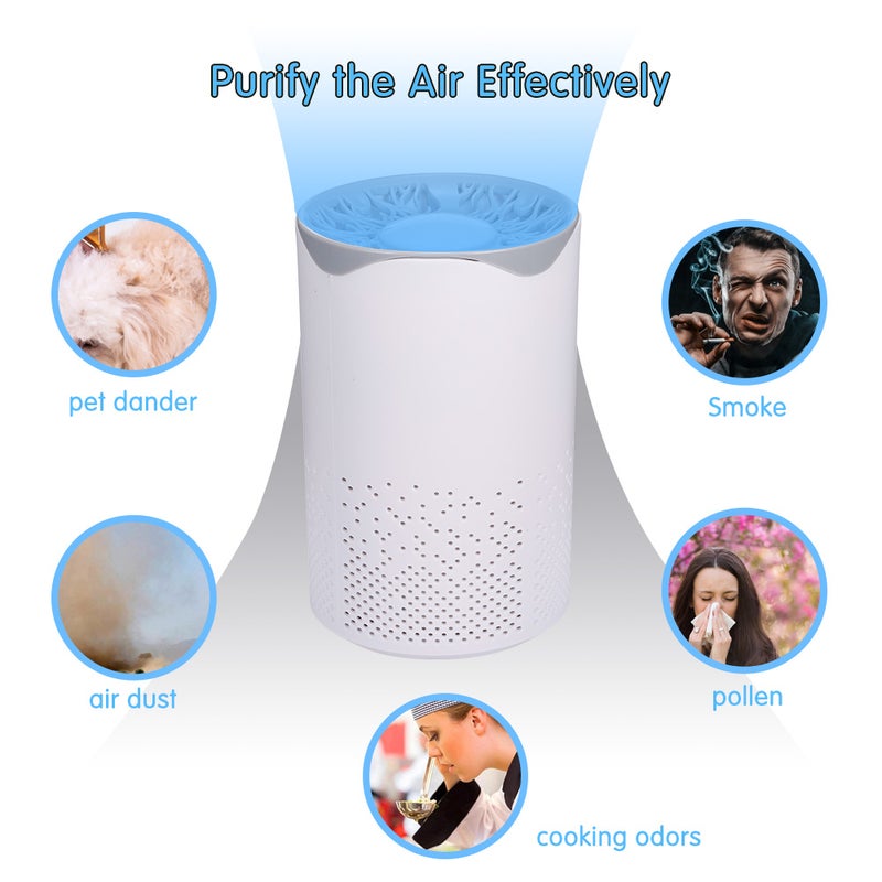 Air Purifier With Filter HL78-LU White