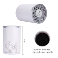 Generic Air Purifier With Filter HL78-LU White  - Image 5
