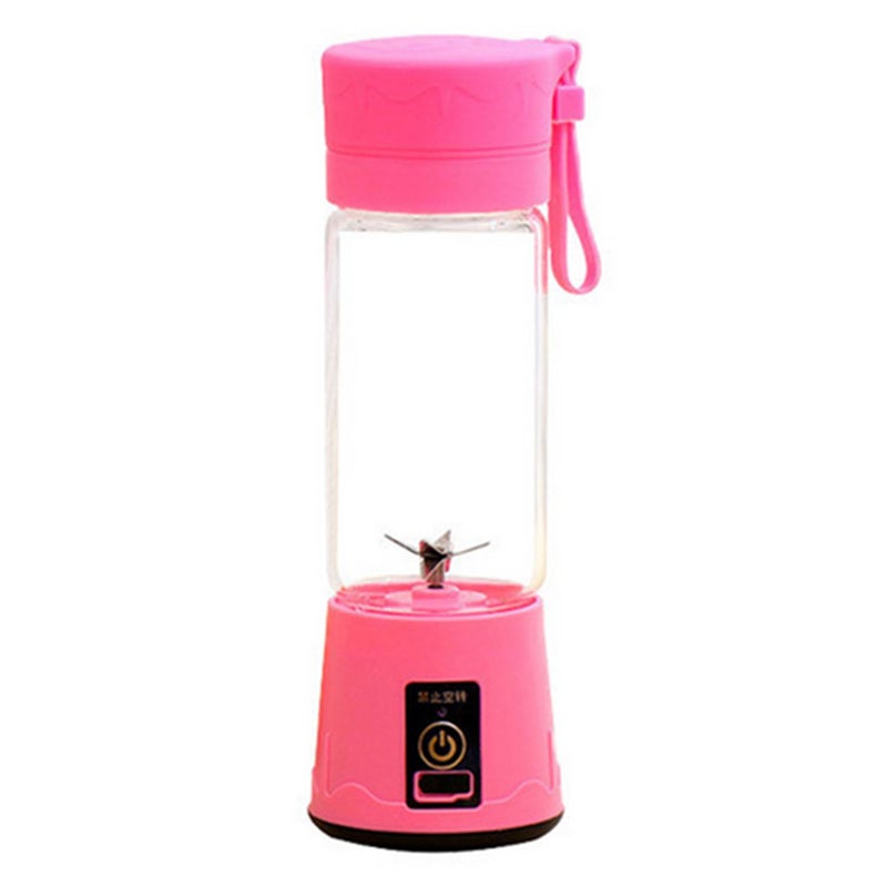 USB Rechargeable Juicer Blender HL137-LU Pink - Image 1