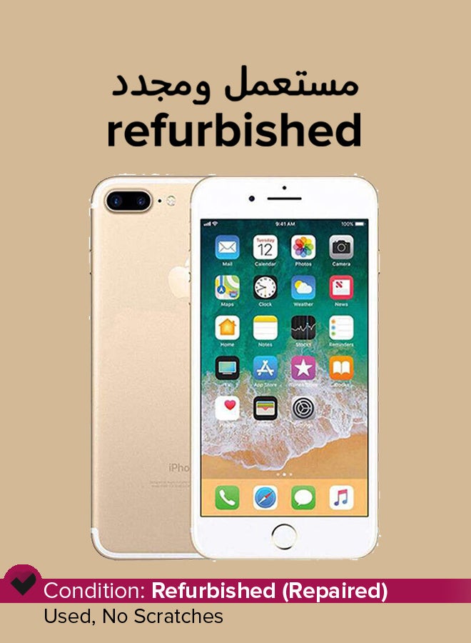 Apple - Refurbished - iPhone 7 Plus 128GB Gold 4G With Facetime - Image 1
