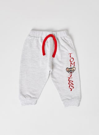 Tom And Jerry Regular Fit Joggers Acru Melange - v1605183747/N40565002V_1
