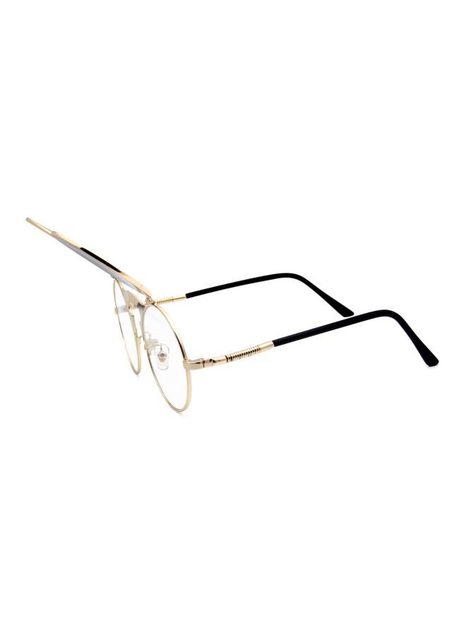 SYT Steam Punk Clamshell Vintage Round Sunglasses - Image 3