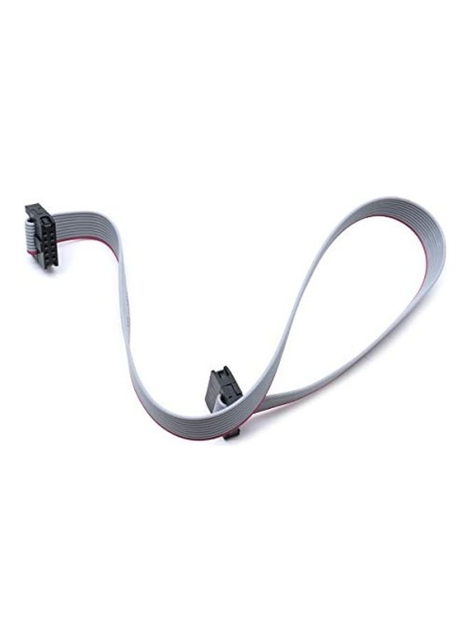 Sydien - 2 Row 10 Pins F/F IDC Connector Flat Ribbon Cable 2mm 5 Pieces Multicolour - Image 1