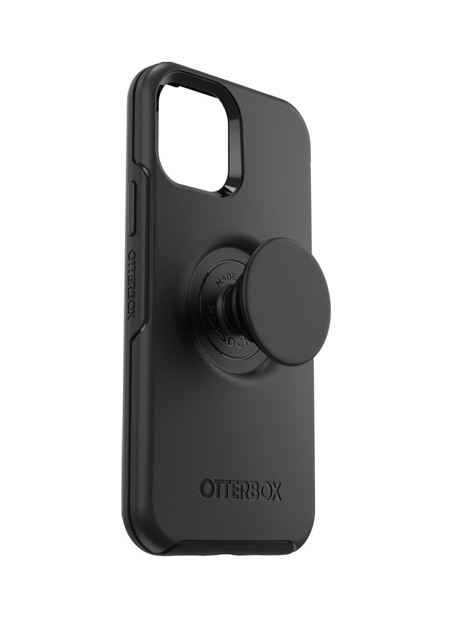 Otterbox Protective Case Cover With Pop Socket Phone Holder For Apple iPhone 12 / 12 Pro Black - Image 2